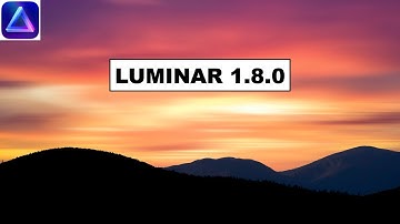 SURPRISE! Luminar Neo Update 1.8.0 - it