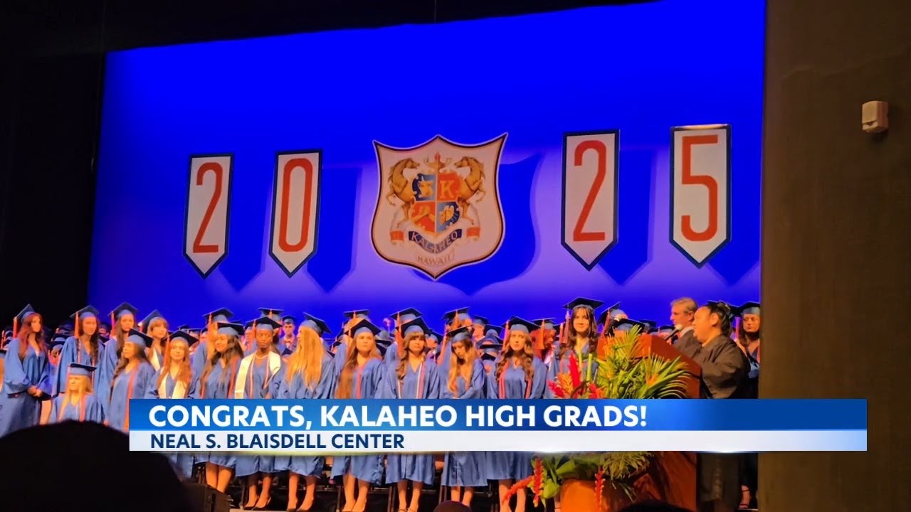 Kalaheo High graduated 200 students on Thursday