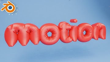 Create Inflated Text Balloons in Blender Tutorials
