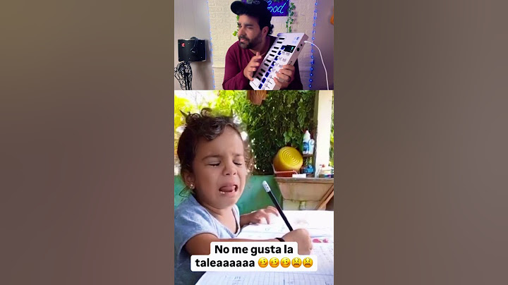 Alguien no quiere hacer la tarea #momlife #risas