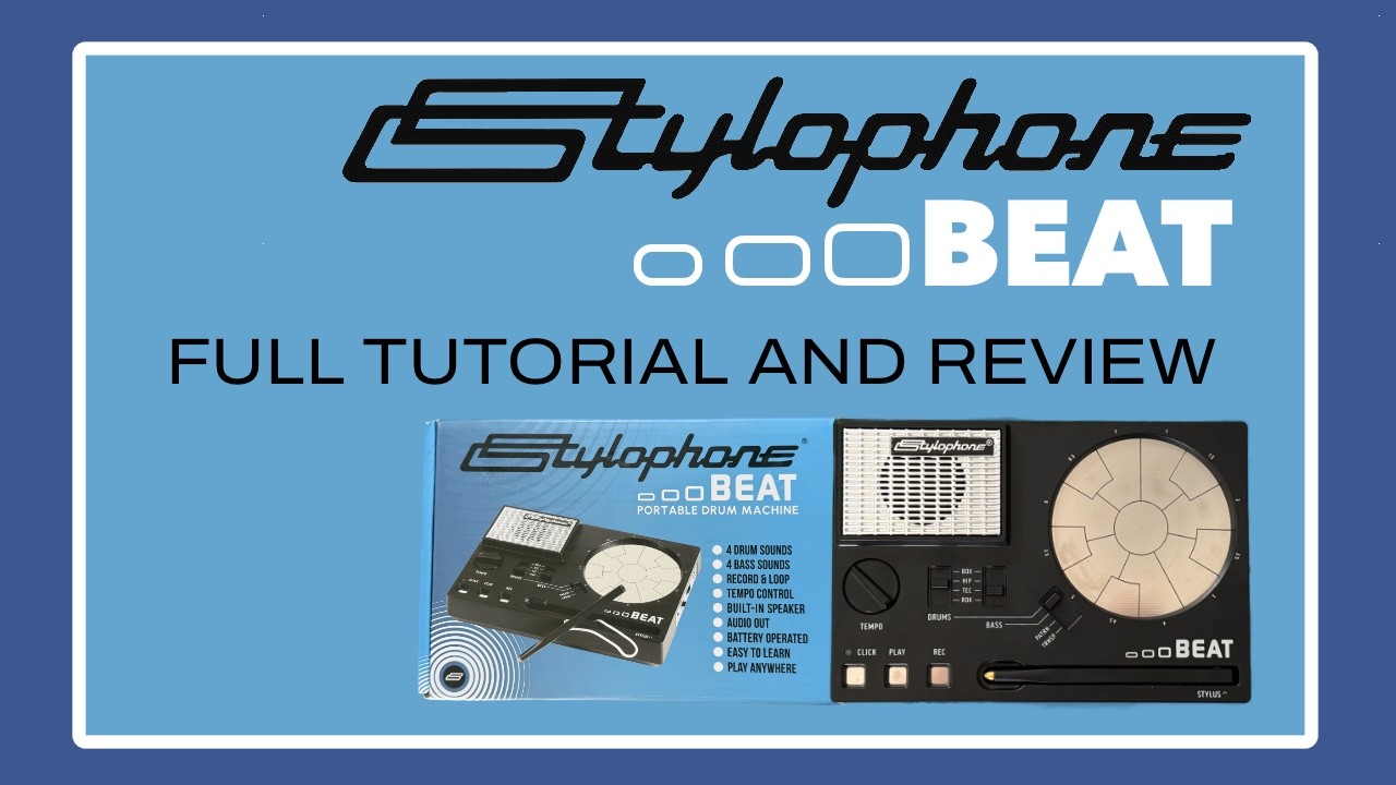 Stylophone BEAT (Drum & Bass Machine) - Full Tutorial Deep Dive
