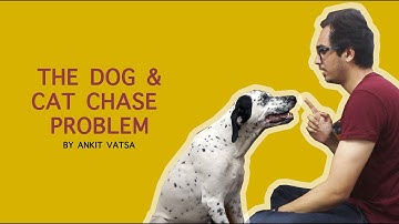 Dog and Cat Chase Problem  | Pursuit Velocity Problem | Application of Velocity of Approach