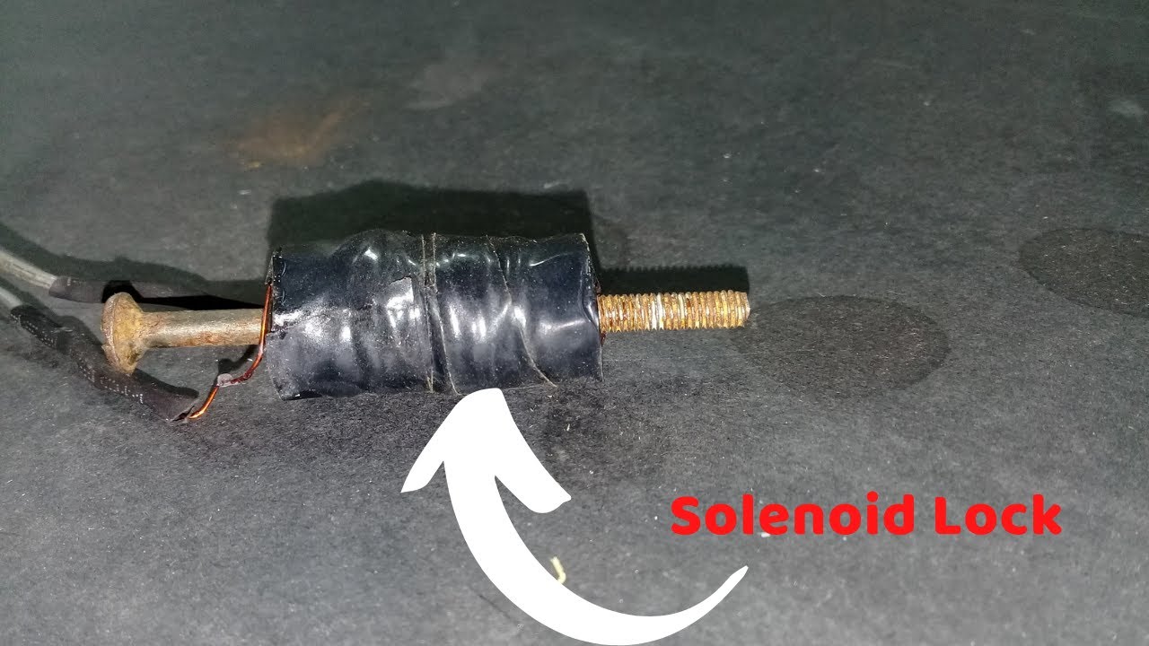 how to make Solenoid Lock 