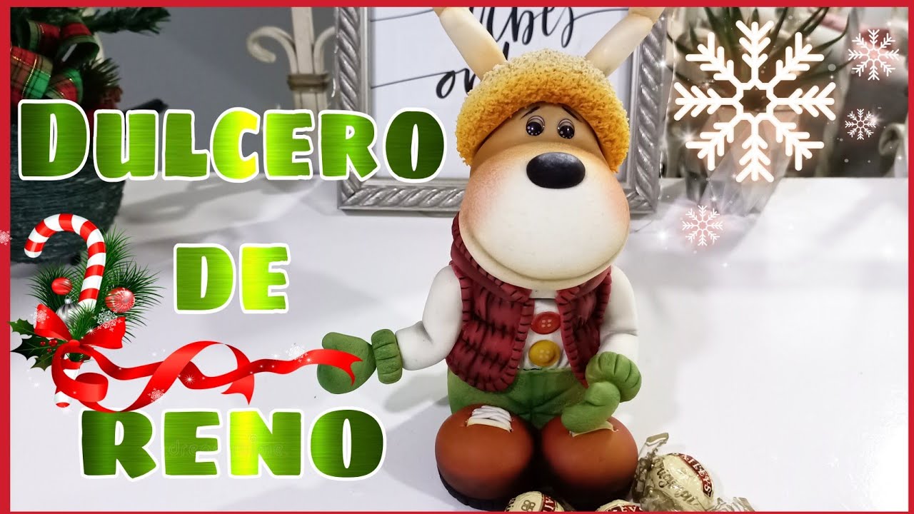DIY Reno | Porcelana Fría | Adornos Navideños | Manualidades navideñas 2020 | Ideas fáciles