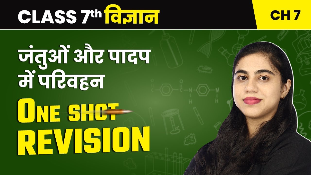 जंतुओं और पादप में परिवहन - One Shot Revision | Class 7 Science Chapter 7 | 2024-25