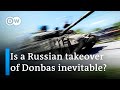 Russian forces tighten grip on eastern Donbas region | DW News