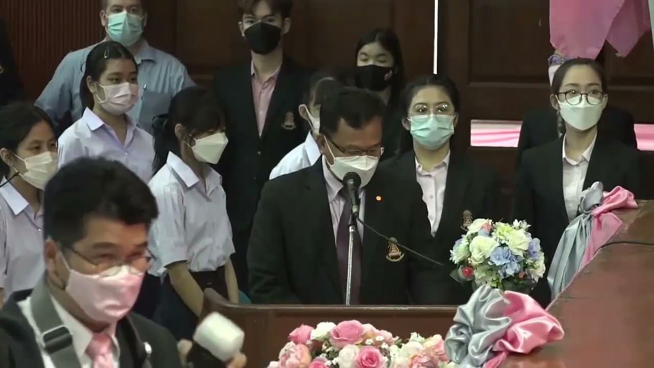 พิธีประดับพระเกี้ยว โรงเรียนเตรียมอุดมศึกษา TU84 ห้อง 344