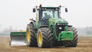 John Deere 8530 Big Tires + Livella Rossetto 5m | AGRIPROGRAM