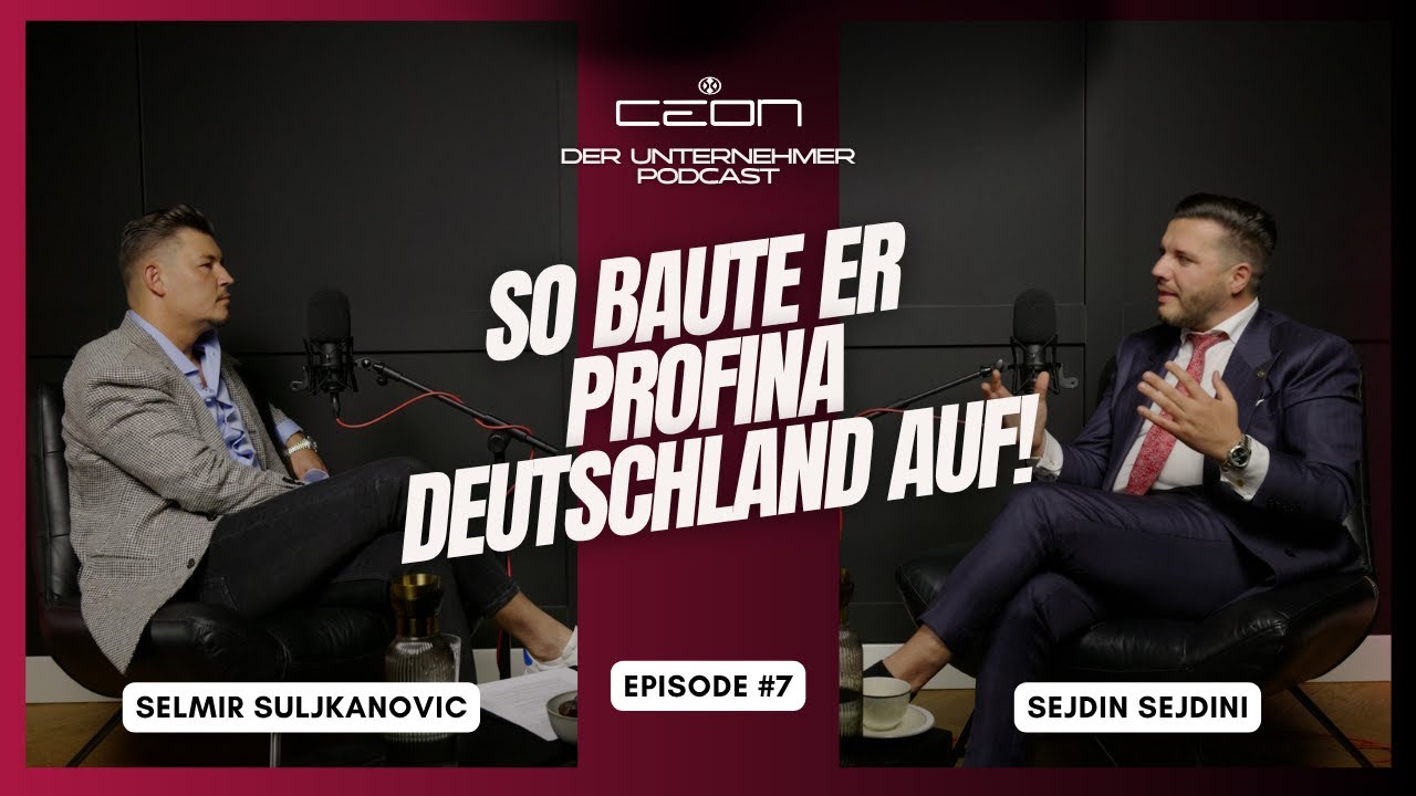 Vom Traum zur Stadion-Werbung — So baute er Profina Deutschland auf