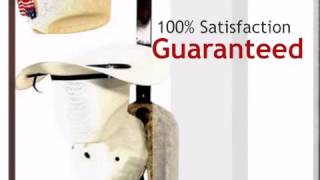 Cutter Cowboy Hat Rack - Double - lonestarwesterndecor.com