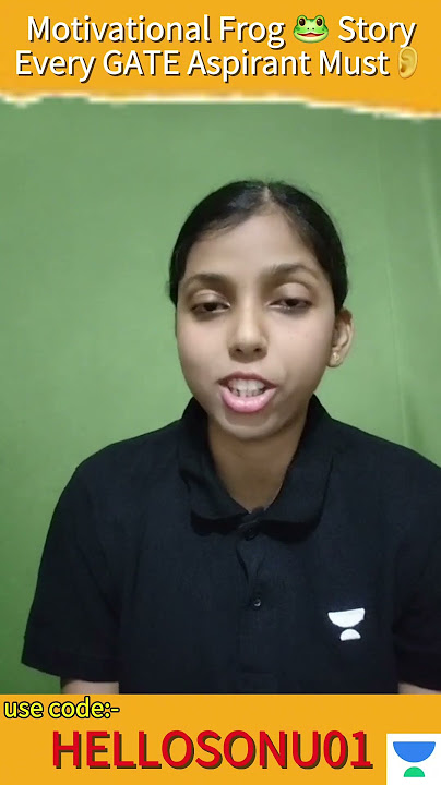 🐸 Motivational Frog Story for GATE 2026 Aspirants | Must Watch for Every Serious Student! 💯🔥