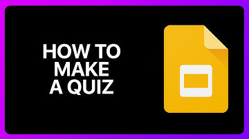 How To Make A Quiz In Google Slides Tutorial