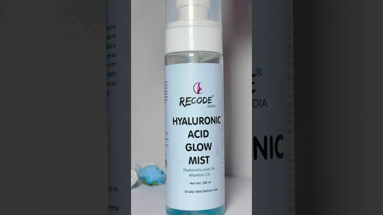 Recode Hyaluronic Acid Glow Mist Review 