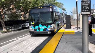 Riding the Tempo bus to San Leandro Bart (read description)