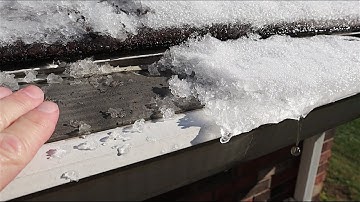 Leaf Filter Gutter Guards: a Song of Ice and Snow