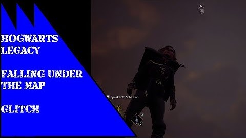 Hogwarts Legacy Falling Under the Map Glitch