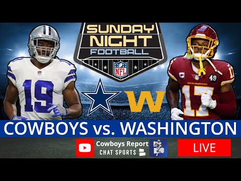 Cowboys vs. Washington Live Streaming Scoreboard, Play-By-Play, Highlights  & Stats
