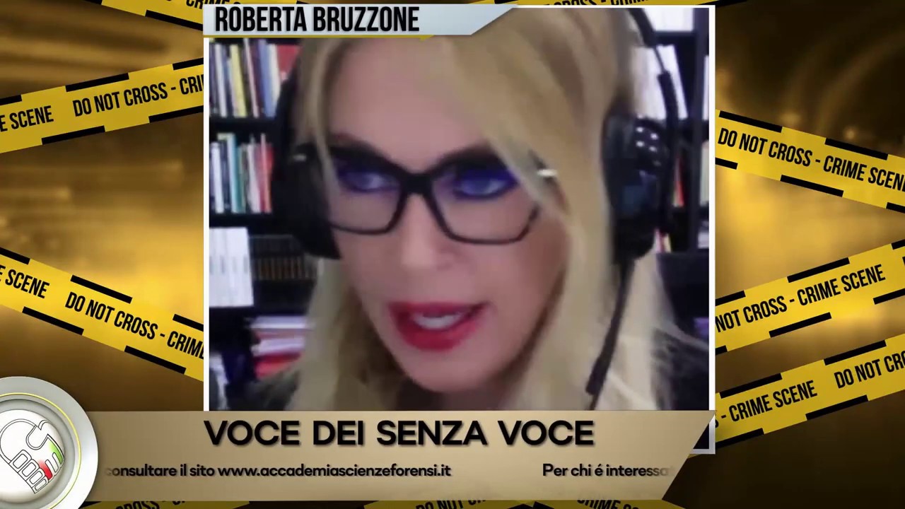 🔺INTERVISTA alla Dr.ssa Roberta Bruzzone Psicologa e Criminologa  #VoceDeiSenzaVoce - YouTube