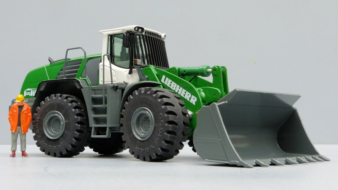 NZG Liebherr L 586 Wheel Loader 'Hilti' by Cranes Etc TV - YouTube