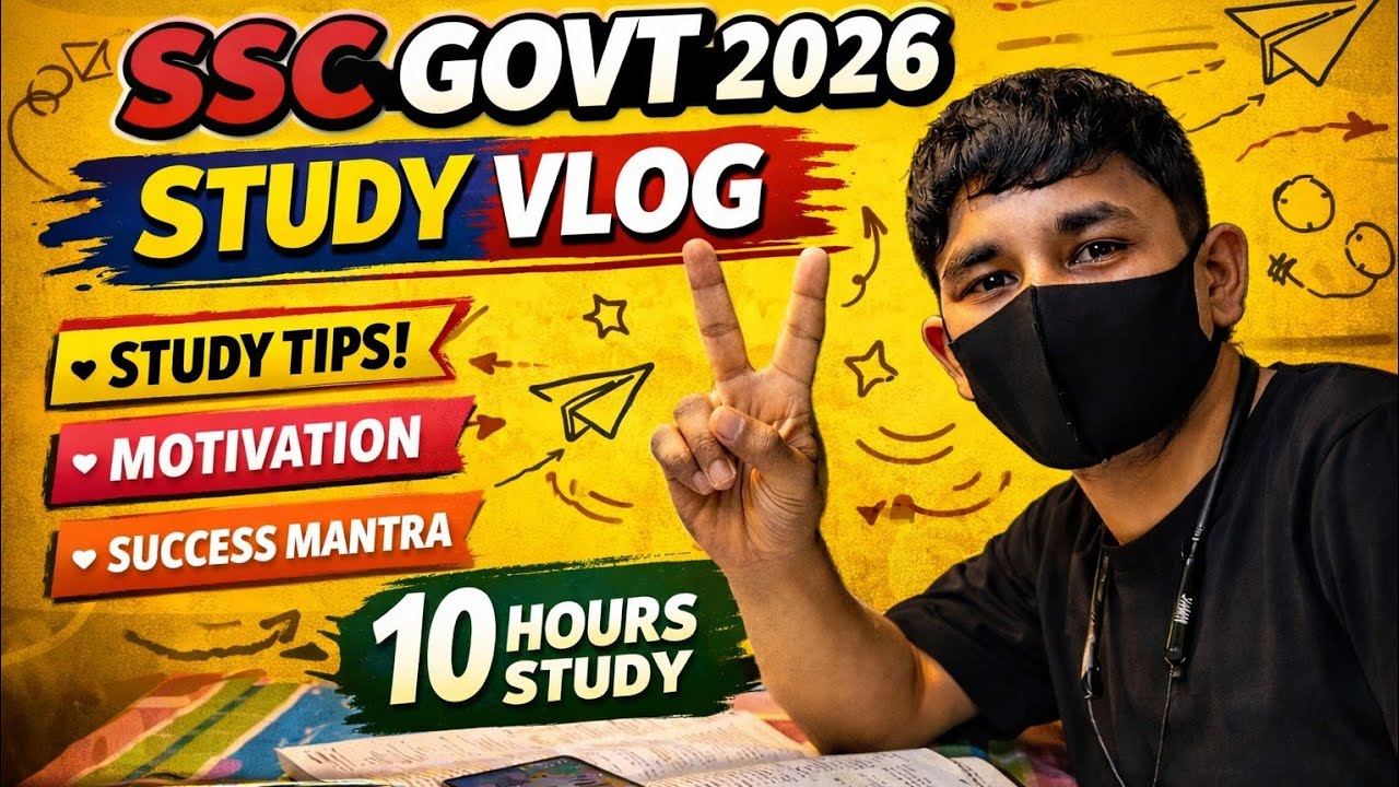 10 HR STUDY VLOG 😱 SSC ASPIRANT📗🎯 Productive study vlog #viralfypシ ...
