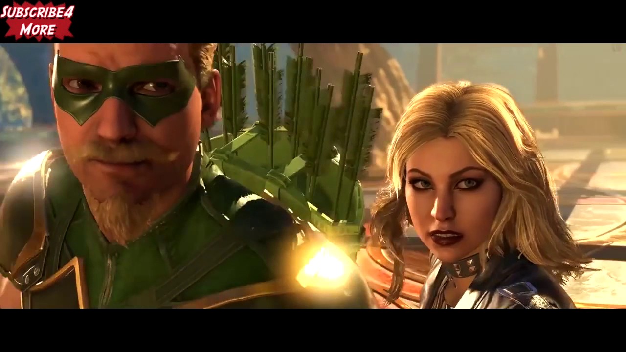 All Black Canary's Injustice 2 Cutscenes