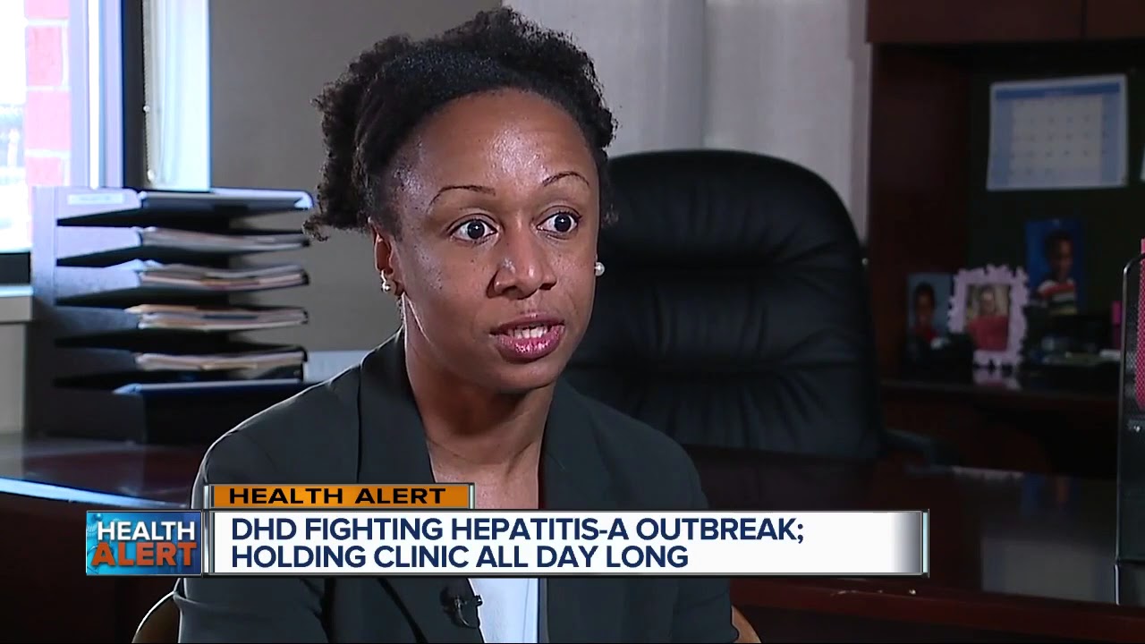 Detroit Health Department Hepatitis A outbreak