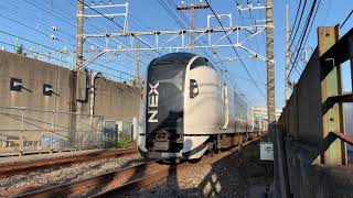 JR総武快速線第二花立踏切を通過する列車東京方面からパート4。