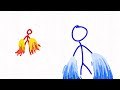 Stick figure animation fight 2