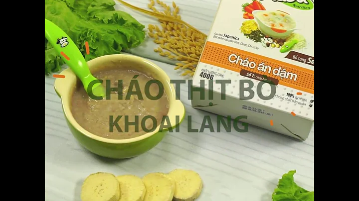 Top 12 cháo thịt bò khoai lang