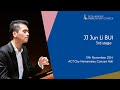 JJ Jun Li BUI Third Stage, the 12th Hamamatsu International Piano Competition
