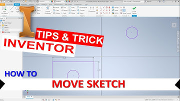 Inventor How To Move Sketch