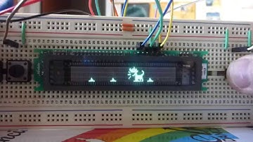 Arduino VFD Dog Simulator