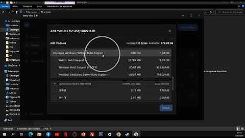 Descarga e Instalación de Unity Hub