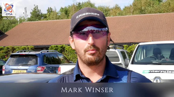 British Open Super Final. Interview with Mark Winser