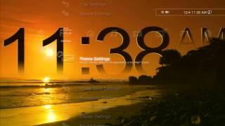 Clock: Long Beach Digital Dynamic Theme