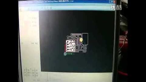 Mini cnc router with Mach3 USB connection work on PCB board