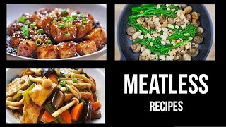 3 most delicious meatless recipes! Easy vegetarin dishes, including vegan options