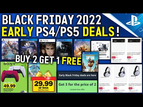 Hey Look, a Black Friday Advert Has Appeared on the PS4's
