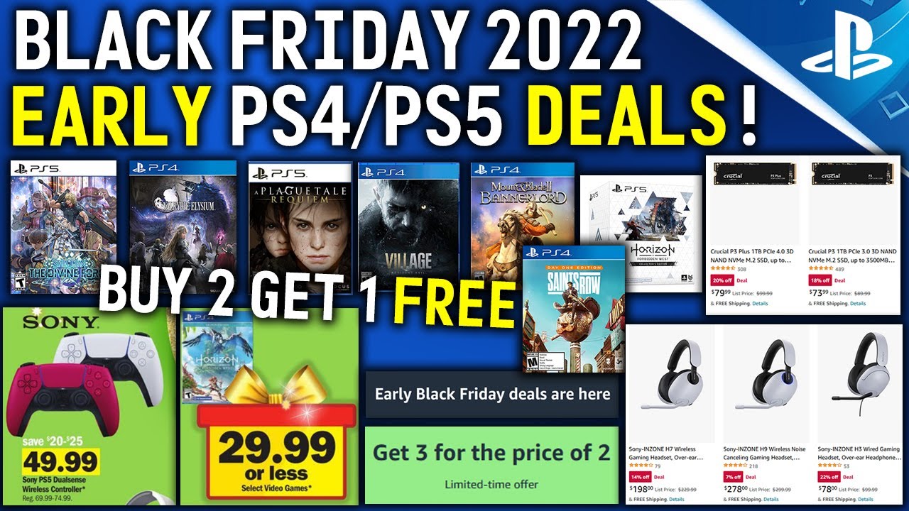 Black Friday Sales Goes Live On PlayStation Store — GameTyrant