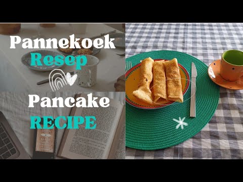 Pannekoek Resep Met Olie En Asyn
