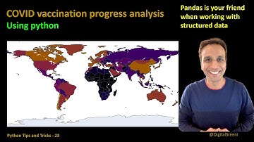 COVID Vaccine analysis using pandas in python (Tips Tricks 23)