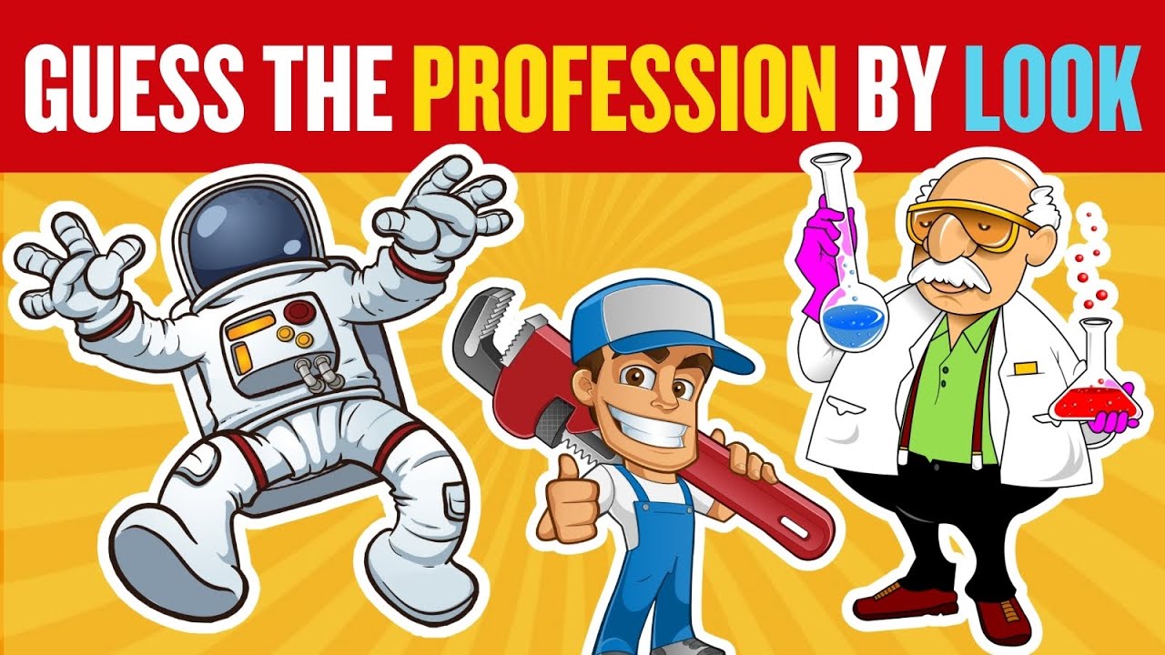 Can You Guess the Profession by Their Look? 🔍 | Fun Profession Guessing Game Challenge!