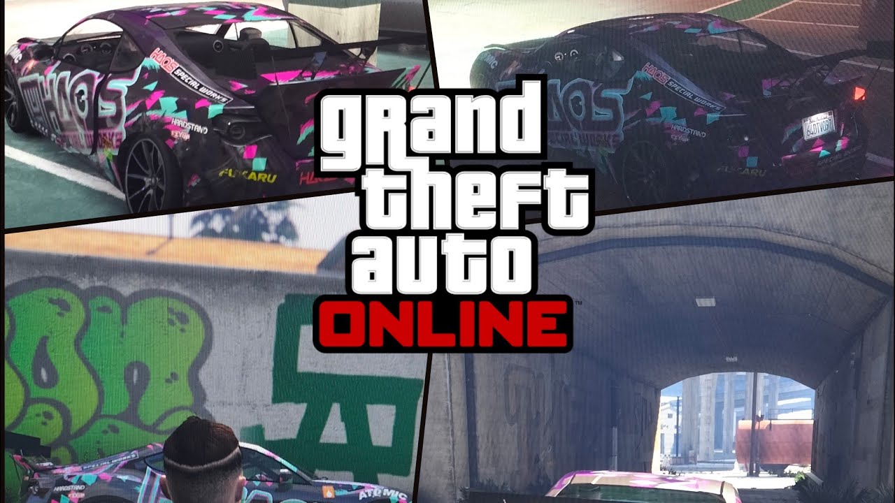 GTA 5 [ 4 ENDROITS POUR CACHER SON VÉHICULE DE FUITE DISCERTEMENT ]