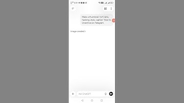 Chat GPT bug error, "Image Created" but no photo result displayed