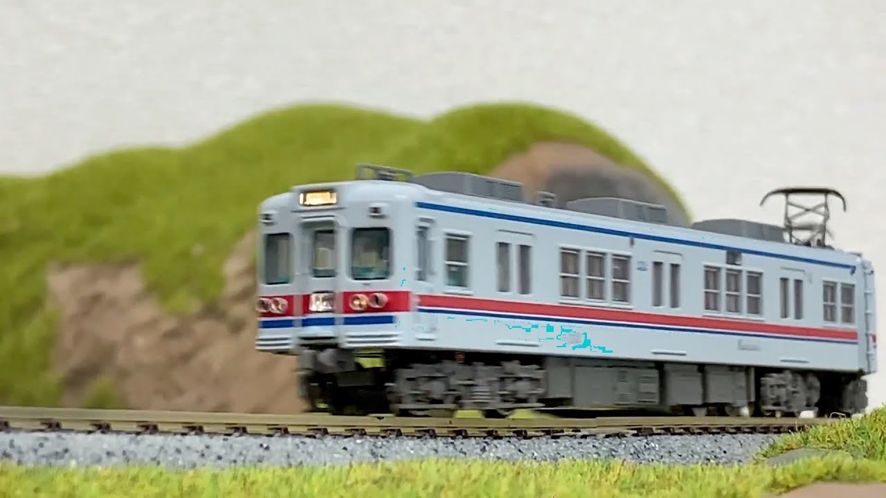 鉄道模型走行動画マイクロエースA1876 京成3200形更新車 - YouTube