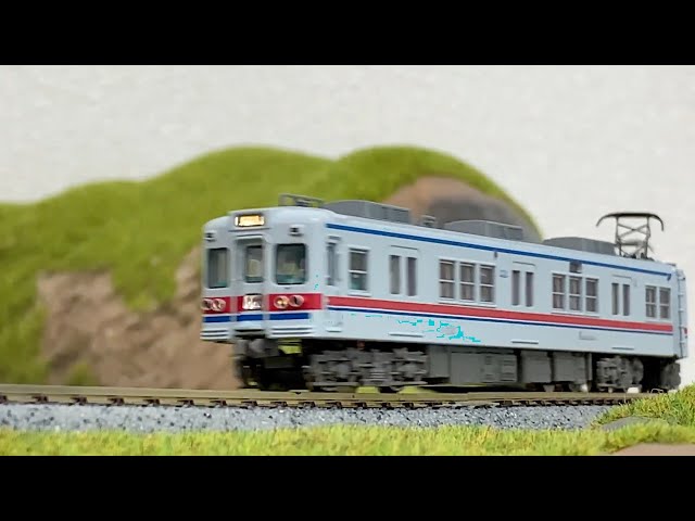 鉄道模型走行動画マイクロエースA1876 京成3200形更新車 - YouTube