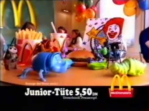 McDonald's Werbespot - Das große Krabbeln (A Bug's Life) Happy Meal ...
