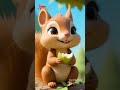 അണ്ണാൻ, അണ്ണാൻ, ഓടി വാ  - Little Squirrel Song | Malayalam Rhymes for Children |Galatta Kids |Shorts