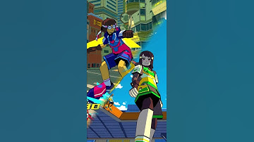 Playable Frisk & Chara in Bomb Rush Cyberfunk! ⚡️ BRC mods Shorts #brcshorts