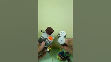 HOW TO MAKE AN ELECTRIC GENERATOR OPERATING SYSTEM AND MINI GRINDER USING TWO DIFFERENT TYPES